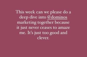 Domino’s Advertising Chat with Kate Trumbull, SVP of Model and Product Innovation