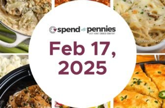 Weekly Meal Plan Feb 17, 2025