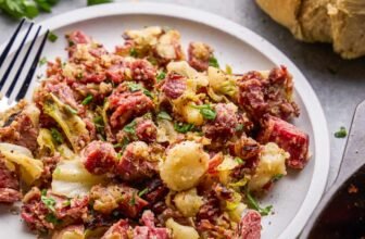 Corned Beef and Cabbage Hash