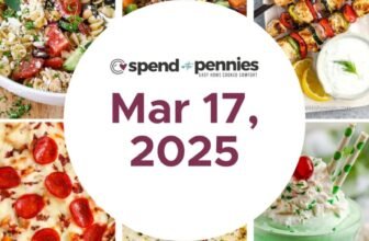 Weekly Meal Plan Mar 17, 2025