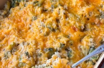BROCCOLI RICE CASSEROLE – The Southern Woman Cooks