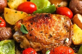 Greek Sheet Pan Rooster – Spend With Pennies