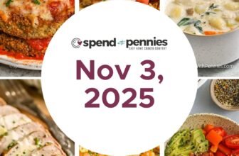 Weekly Meal Plan Nov 3, 2025