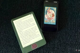 I ditched my Kindle for this Apple machine and I am lastly studying extra