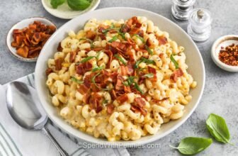 Simple Creamy Corn Pasta