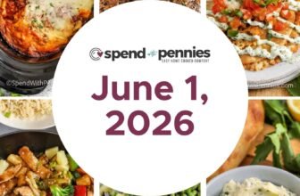 Weekly Meal Plan June 1, 2026