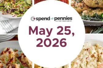 Weekly Meal Plan Might 25, 2026
