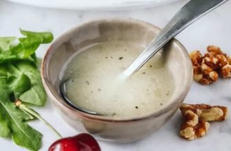 Arugula Salad Dressing (Simply 3 Elements!)