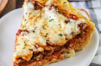 Simple Baked Spaghetti Pie