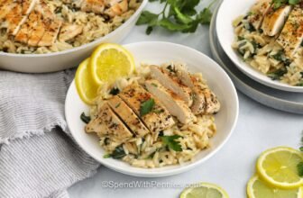 Lemon Rooster Orzo