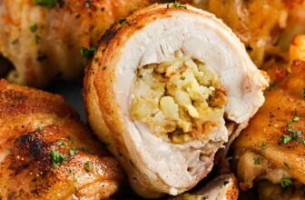 Stuffed Hen Thighs