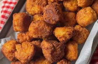 Home made Southern Cornmeal Hush Puppies