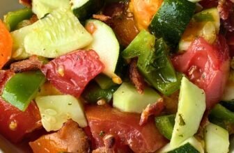 TOMATO ZUCCHINI SALAD – The Southern Girl Cooks